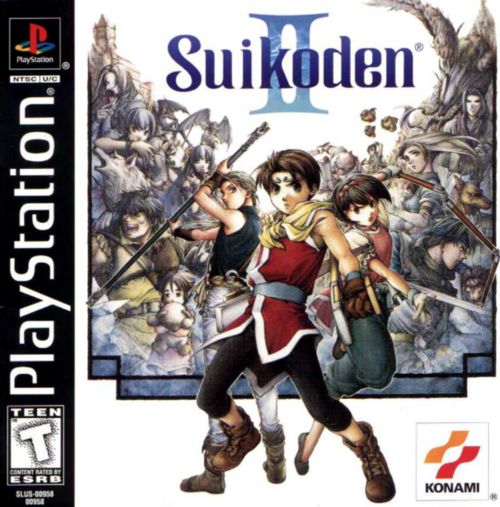 Suikoden II (USA) Cover